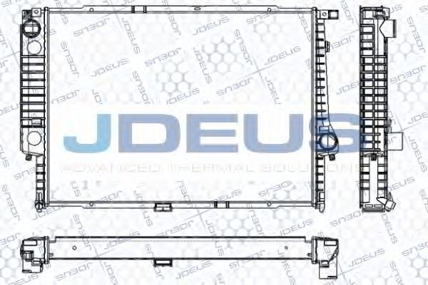 JDEUS RA0050430 Радиатор, охлаждение двигателя для BMW 7 (Бмв 7) JDEUS RA0050430 Радиатор, охлаждение двигателя для BMW 7 (Бмв 7)