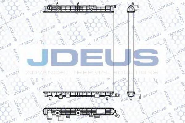 JDEUS RA0070090 Радиатор, охлаждение двигателя для PEUGEOT (Пежо) JDEUS RA0070090 Радиатор, охлаждение двигателя для PEUGEOT (Пежо)