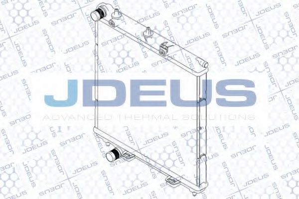 JDEUS RA0070191 Радиатор, охлаждение двигателя 