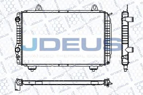 JDEUS RA0110101 Радиатор, охлаждение двигателя для PEUGEOT (Пежо) JDEUS RA0110101 Радиатор, охлаждение двигателя для PEUGEOT (Пежо)