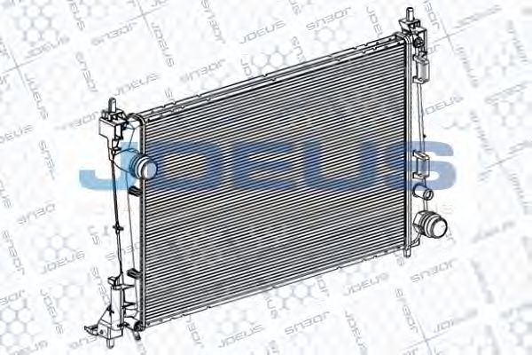 JDEUS RA0111150 Радиатор, охлаждение двигателя 
