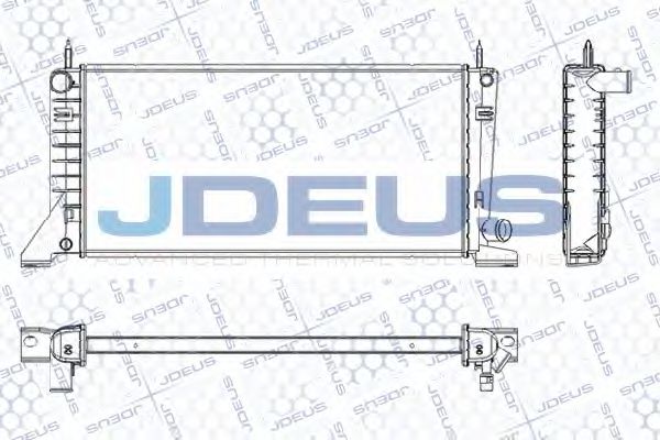 JDEUS RA0120110 Радиатор, охлаждение двигателя для FORD ORION II (Форд Орион 2) JDEUS RA0120110 Радиатор, охлаждение двигателя для FORD ORION II (Форд Орион 2)