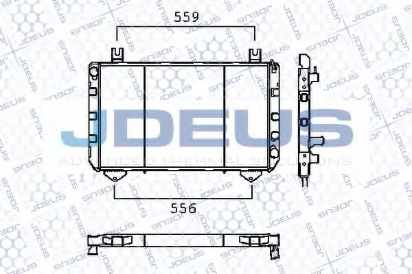 JDEUS RA0120201 Радиатор, охлаждение двигателя для FORD TRANSIT (Форд Трансит) JDEUS RA0120201 Радиатор, охлаждение двигателя для FORD TRANSIT (Форд Трансит)
