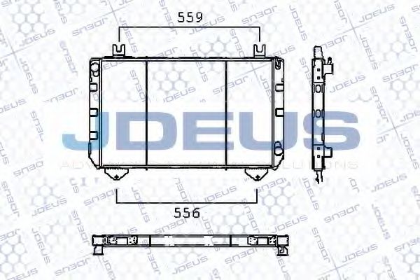JDEUS RA0120211 Радиатор, охлаждение двигателя для FORD TRANSIT (Форд Трансит) JDEUS RA0120211 Радиатор, охлаждение двигателя для FORD TRANSIT (Форд Трансит)