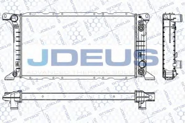 JDEUS RA0120790 Радиатор, охлаждение двигателя для FORD TRANSIT (Форд Трансит) JDEUS RA0120790 Радиатор, охлаждение двигателя для FORD TRANSIT (Форд Трансит)