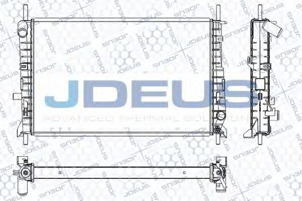 JDEUS RA0120870 Радиатор, охлаждение двигателя для FORD MONDEO (Форд Мондэо) JDEUS RA0120870 Радиатор, охлаждение двигателя для FORD MONDEO (Форд Мондэо)