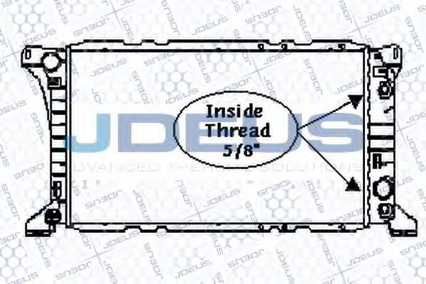 JDEUS RA0121030 Радиатор, охлаждение двигателя для FORD TRANSIT (Форд Трансит) JDEUS RA0121030 Радиатор, охлаждение двигателя для FORD TRANSIT (Форд Трансит)