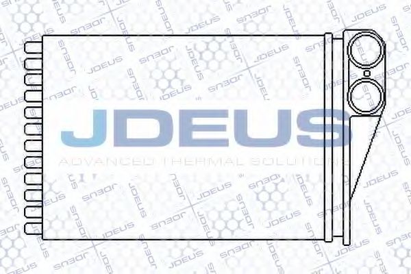 JDEUS 221M38 Теплообменник, отопление салона для PEUGEOT 207 (Пежо 207) JDEUS 221M38 Теплообменник, отопление салона для PEUGEOT 207 (Пежо 207)