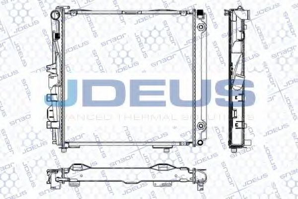 JDEUS RA0170190 Радиатор, охлаждение двигателя для MERCEDESBENZ (Мерседес бенц) JDEUS RA0170190 Радиатор, охлаждение двигателя для MERCEDESBENZ (Мерседес бенц)