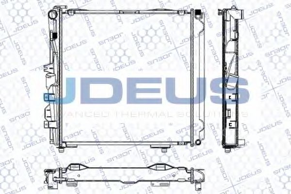 JDEUS RA0170530 Радиатор, охлаждение двигателя для MERCEDESBENZ (Мерседес бенц) JDEUS RA0170530 Радиатор, охлаждение двигателя для MERCEDESBENZ (Мерседес бенц)