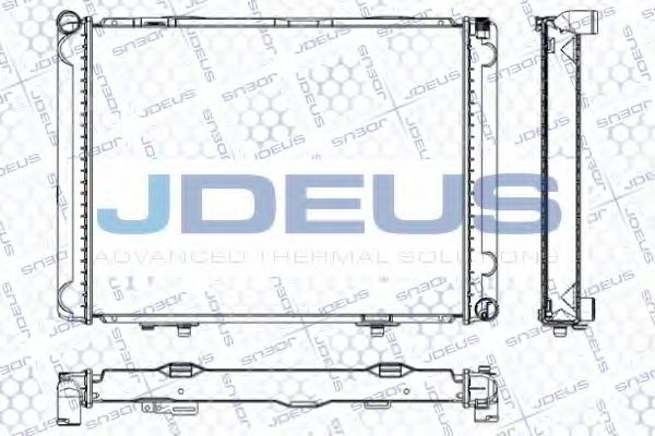 JDEUS RA0170610 Радиатор, охлаждение двигателя для MERCEDESBENZ (Мерседес бенц) JDEUS RA0170610 Радиатор, охлаждение двигателя для MERCEDESBENZ (Мерседес бенц)