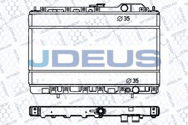 JDEUS RA0180130 Радиатор, охлаждение двигателя для MITSUBISHI ETERNA IV (Митсубиши/митсубиси Этэрна иv) JDEUS RA0180130 Радиатор, охлаждение двигателя для MITSUBISHI ETERNA IV (Митсубиши/митсубиси Этэрна иv)