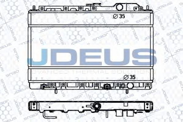 JDEUS RA0180150 Радиатор, охлаждение двигателя для MITSUBISHI ETERNA IV (Митсубиши/митсубиси Этэрна иv) JDEUS RA0180150 Радиатор, охлаждение двигателя для MITSUBISHI ETERNA IV (Митсубиши/митсубиси Этэрна иv)