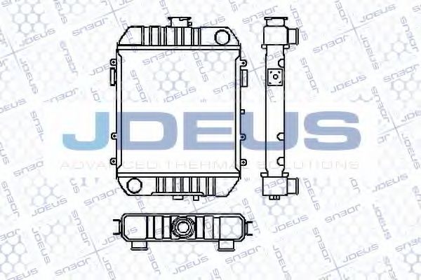 JDEUS RA0200010 Радиатор, охлаждение двигателя для OPEL (Опель) JDEUS RA0200010 Радиатор, охлаждение двигателя для OPEL (Опель)