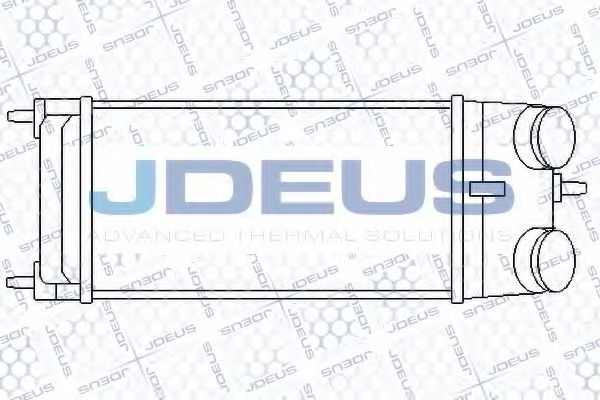 JDEUS 807M19 Интеркулер для PEUGEOT 207 (Пежо 207) JDEUS 807M19 Интеркулер для PEUGEOT 207 (Пежо 207)