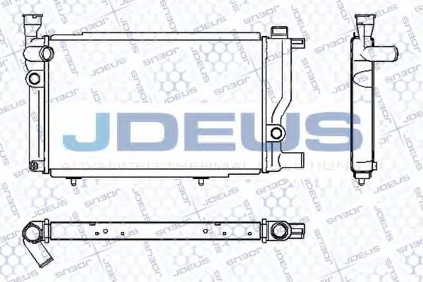 JDEUS RA0210240 Радиатор, охлаждение двигателя для PEUGEOT 205 II (Пежо 205 2) JDEUS RA0210240 Радиатор, охлаждение двигателя для PEUGEOT 205 II (Пежо 205 2)
