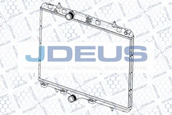 JDEUS RA0210350 Радиатор, охлаждение двигателя для PEUGEOT 407 (Пежо 407) JDEUS RA0210350 Радиатор, охлаждение двигателя для PEUGEOT 407 (Пежо 407)