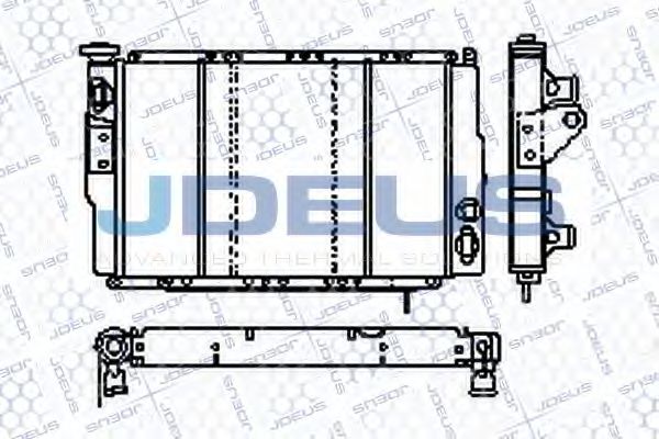 JDEUS RA0230021 Радиатор, охлаждение двигателя для RENAULT LE CAR (Рено Лэ cар) JDEUS RA0230021 Радиатор, охлаждение двигателя для RENAULT LE CAR (Рено Лэ cар)