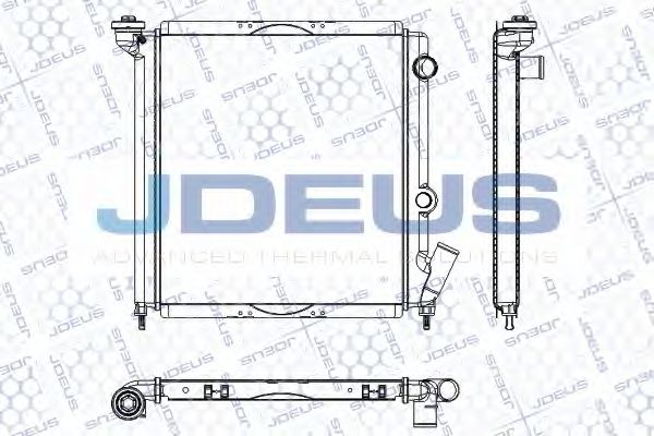JDEUS RA0230061 Радиатор, охлаждение двигателя для RENAULT 9 (Рено 9) JDEUS RA0230061 Радиатор, охлаждение двигателя для RENAULT 9 (Рено 9)