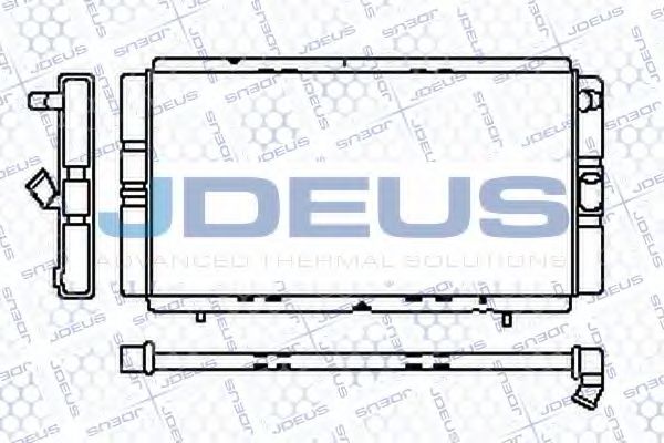 JDEUS RA0230300 Радиатор, охлаждение двигателя для RENAULT ESPACE (Рено Эспаcэ) JDEUS RA0230300 Радиатор, охлаждение двигателя для RENAULT ESPACE (Рено Эспаcэ)