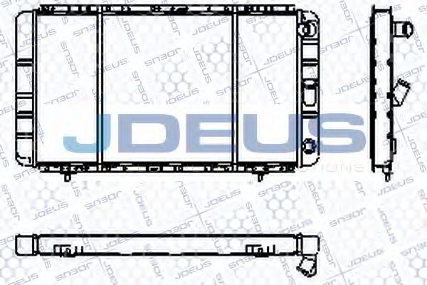 JDEUS RA0230320 Радиатор, охлаждение двигателя для RENAULT ESPACE (Рено Эспаcэ) JDEUS RA0230320 Радиатор, охлаждение двигателя для RENAULT ESPACE (Рено Эспаcэ)