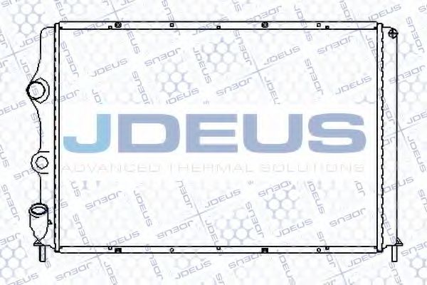 JDEUS RA0230460 Радиатор, охлаждение двигателя 