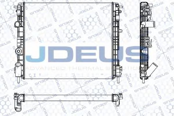JDEUS RA0230660 Радиатор, охлаждение двигателя для NISSAN KUBISTAR (Ниссан Кубистар) JDEUS RA0230660 Радиатор, охлаждение двигателя для NISSAN KUBISTAR (Ниссан Кубистар)