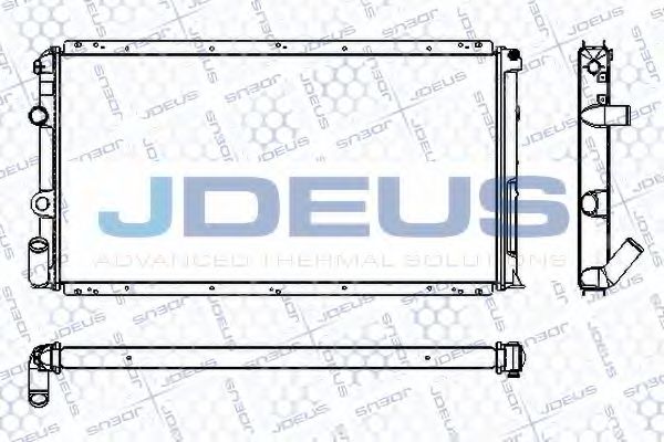 JDEUS RA0230740 Радиатор, охлаждение двигателя для OPEL (Опель) JDEUS RA0230740 Радиатор, охлаждение двигателя для OPEL (Опель)