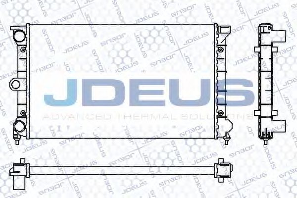 JDEUS RA0300111 Радиатор, охлаждение двигателя для VOLKSWAGEN (Фольксваген) JDEUS RA0300111 Радиатор, охлаждение двигателя для VOLKSWAGEN (Фольксваген)