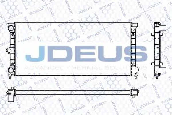 JDEUS RA0300161 Радиатор, охлаждение двигателя для VOLKSWAGEN (Фольксваген) JDEUS RA0300161 Радиатор, охлаждение двигателя для VOLKSWAGEN (Фольксваген)
