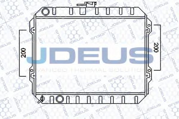 JDEUS 028M01 Радиатор, охлаждение двигателя для TOYOTA HIACE II (Тойота/тоета Хиаcэ 2) JDEUS 028M01 Радиатор, охлаждение двигателя для TOYOTA HIACE II (Тойота/тоета Хиаcэ 2)