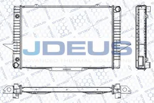 JDEUS RA0310370 Радиатор, охлаждение двигателя для VOLVO 850 (Вольво 850) JDEUS RA0310370 Радиатор, охлаждение двигателя для VOLVO 850 (Вольво 850)