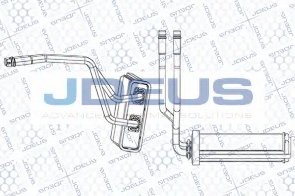 JDEUS RA2110940 Теплообменник, отопление салона для FIAT ULYSSE (Фиат Улисс) JDEUS RA2110940 Теплообменник, отопление салона для FIAT ULYSSE (Фиат Улисс)