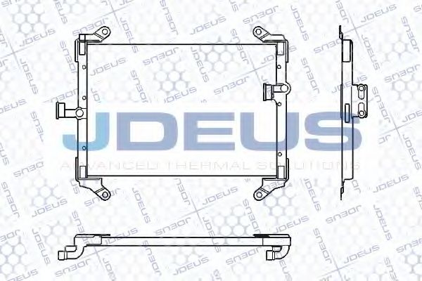 JDEUS RA7110180 Конденсатор, кондиционер для CITROëN (Cитроëн) JDEUS RA7110180 Конденсатор, кондиционер для CITROëN (Cитроëн)