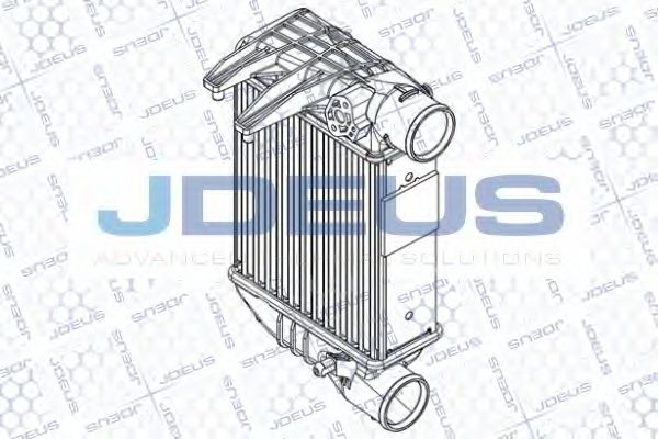 JDEUS RA8010200 Интеркулер 