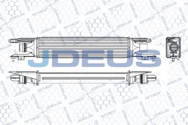 JDEUS RA8200930 Интеркулер 