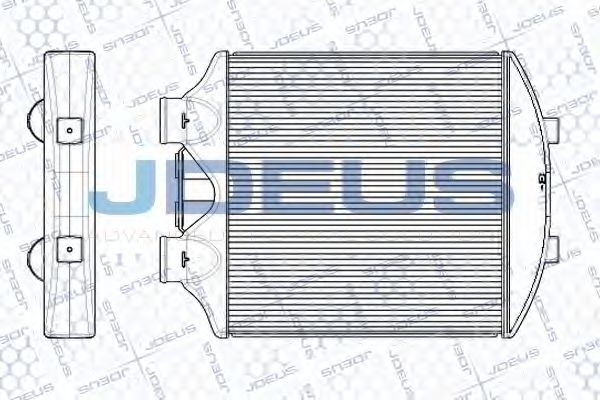 JDEUS RA8250100 Интеркулер 