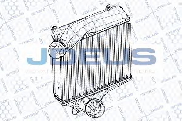 JDEUS RA8430040 Интеркулер 