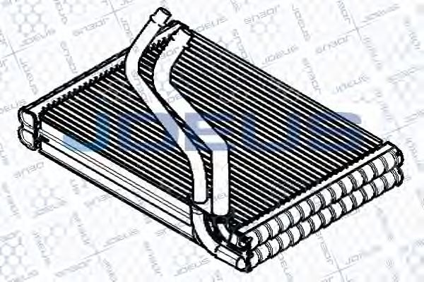 JDEUS RA9111150 Испаритель, кондиционер 