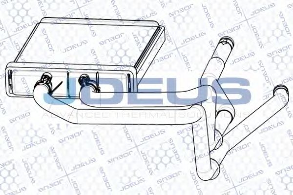 JDEUS RA2140070 Теплообменник, отопление салона для IVECO DAILY IV (Ивеко Даилъ иv) JDEUS RA2140070 Теплообменник, отопление салона для IVECO DAILY IV (Ивеко Даилъ иv)