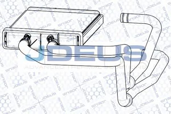 JDEUS RA2140080 Теплообменник, отопление салона для IVECO DAILY IV (Ивеко Даилъ иv) JDEUS RA2140080 Теплообменник, отопление салона для IVECO DAILY IV (Ивеко Даилъ иv)