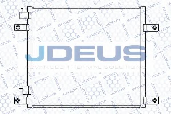 JDEUS 708M05 Конденсатор, кондиционер для DAF CF 85 (Даф Cф 85) JDEUS 708M05 Конденсатор, кондиционер для DAF CF 85 (Даф Cф 85)