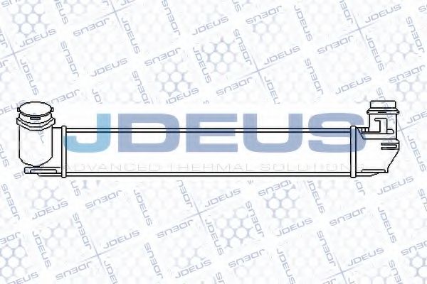 JDEUS 823M63 Интеркулер 
