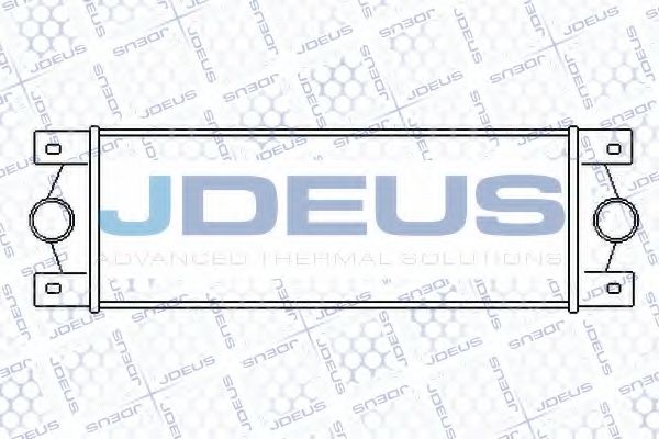 JDEUS 823M79 Интеркулер 