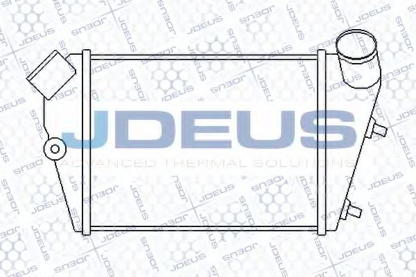 JDEUS 836M10 Интеркулер 