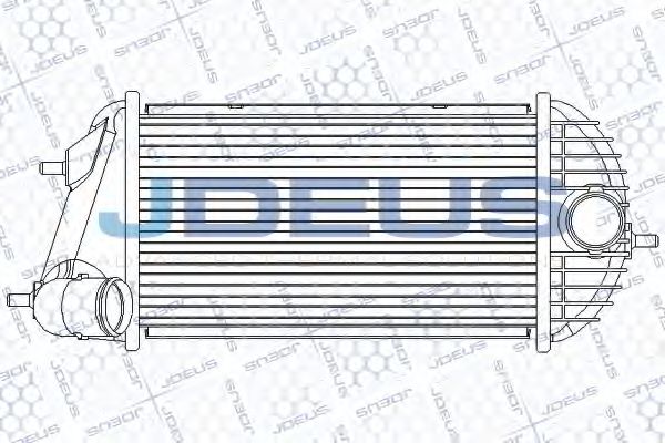 JDEUS RA8420040 Интеркулер 