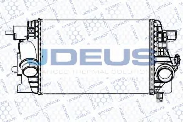 JDEUS 820M76 Интеркулер 
