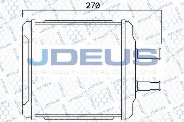JDEUS 256M09 Теплообменник, отопление салона для DAEWOO LACETTI (Дэу Лачетти) JDEUS 256M09 Теплообменник, отопление салона для DAEWOO LACETTI (Дэу Лачетти)