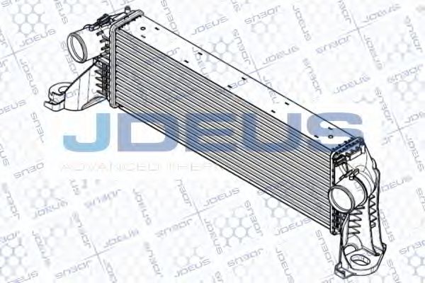 JDEUS RA8140100 Интеркулер 