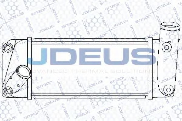 JDEUS RA8280250 Интеркулер 